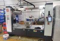 Chaîne de production de revêtements HAOSHENG Chine, machine de peinture automatique OEM avec contrôle PLC pour substrat en acier et moteur