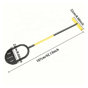 ครึ่งดวงจันทร์เอ็ดเกอร์เห็นฟันสนามหญ้า<span class=keywords><strong>พลั่ว</strong></span>สำหรับทำความสะอาดขอบและการ<span class=keywords><strong>ตัด</strong></span>ที่สมบูรณ์แบบ DIY ภูมิทัศน์และสวน - Product Image 4