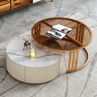 Meuble TV HANYEE Life pour Salon, Design Moderne et Élégant, Sur Mesure, avec Plateau en Marbre