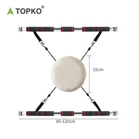 TOPKO Sac de frappe de haute qualité pour la maison, équipement d'entraînement de boxe, sac de frappe pour porte, cible de vitesse amovible, sac de sable