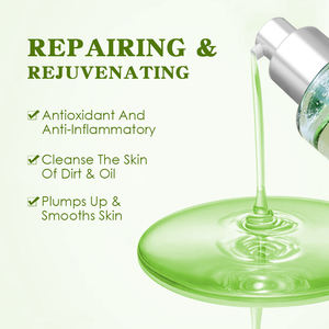 ฉลากส่วนตัวสีฟ้าทองแดงเปปไทด์ครีมทําความสะอาดใบหน้าสมุนไพรชุ่มชื้นลึกโฟมเรียบซ่อมแซมน้ํายาทําความสะอาดผิวหน้า - Product Image 6