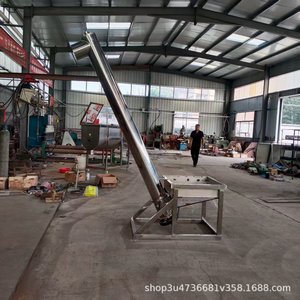Convoyeur spiralé Jinsheng, type tube petit, vitesse réglable, flux incliné, pour usine de fabrication, conception durable - Product Image 4