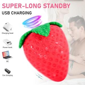 YPM Erdbeer Kitzler Saugen Vibrator Klitoris Vibrator Klitoris Saugen Stimulator für Frau vibrierende Ei Sexspielzeug für Frauen - Product Image 3