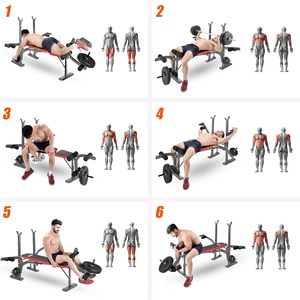 Banco de Pesas Excel con Soporte para Mancuernas, Banco de Press para Mancuernas - Equipo para Gimnasio en Casa - Product Image 3