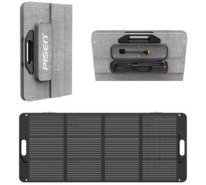 High Efficiency Outdoor <b>Solar</b> Generator 100 Watt Mono <b>Foldable</b> Monocrystalline Silicon 18v 19v <b>Solar</b> <b>Panels</b> - Product Image 1