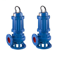 Pompe submersible électrique verticale WQ de haute qualité 380 V haute pression, conception anti-colmatage pour eaux usées