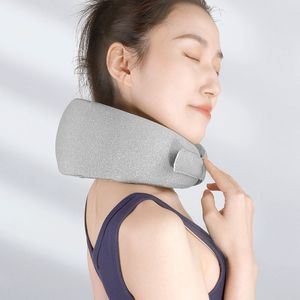 Oreiller de massage cervical en forme de U Rongyi Innovation, rechargeable, avec fonction chauffante et vibrante, pour la maison, les voyages et la voiture - Product Image 2