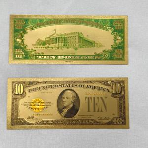 Mỹ 1928 năm phát hành cũ Mỹ đô la tiền giấy mạ vàng Tiền giấy cho bộ sưu tập lưu niệm - Product Image 2