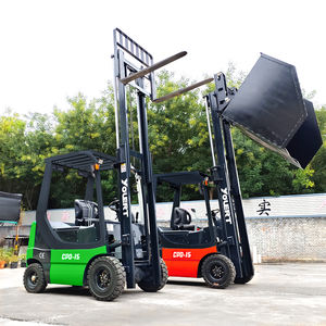Montacargas Eléctrico Chino Económico de 1.5, 2, <span class=keywords><strong>2.5</strong></span>, 3 y 3.5 Toneladas, Envío Gratuito, Mini Montacargas de Nueva Energía con Certificación CE - Product Image 2