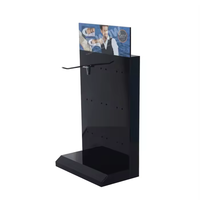 Affichage acrylique de signalisation support réglable affichage acrylique pour casque