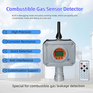 Cố định Gas Detector cho oxy rò rỉ gas phát hiện CH4 co H2S CO2 khác rò rỉ gas Analyzer Detector - Product Image 5