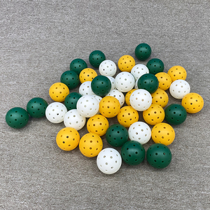 Pelotas <span class=keywords><strong>de</strong></span> Pickleball para Torneos al Aire Libre - Pelota Oficial <span class=keywords><strong>de</strong></span> la USAPA, Diseño sin Bordes, Uso Recreativo, Reglamentación <span class=keywords><strong>de</strong></span> 40 Orificios - Product Image 1