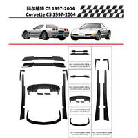 Kit de carrosserie pour lifting de voiture, pare-chocs avant, séparateur de pare-chocs, lèvre de spoiler, jupe latérale, diffuseur arrière pour CORVETTE C5 C6 C7 C8