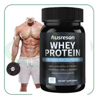 Ausreson Marque Privée OEM ODM Capsules de Protéines en Poudre pour Prise de Poids, Immunité, Énergie et Compléments Sportifs – Capsules de Protéines de Lactosérum