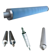Rouleau de gaufrage personnalisé OEM en acier inoxydable, rouleau de gaufrage recouvert de caoutchouc, miroir pour machines de fabrication de produits en papier