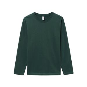 300g algodón grueso suéter de manga larga cuello redondo moda invierno suelta camiseta de peso pesado para hombres y mujeres - Product Image 4