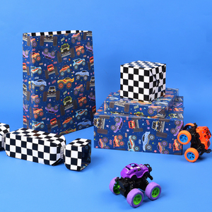 Custom Eco-Friendly Recyclable Marble <b>Pattern</b> Art <b>Paper</b> Roll Double-Sided Coated PE Waterproof Digital Printing Gift Packaging - Product Image 3