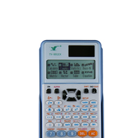 Fx-991EX Calculatrice scientifique avancée 552 fonctions solaire double puissance 10 + 2 chiffres pour les examens scolaires calculs de bureau