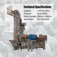 Presse à briquettes automatique sur mesure pour charbon de mine, minerai de manganèse et de fer, et poudre d'aluminium – Prix usine