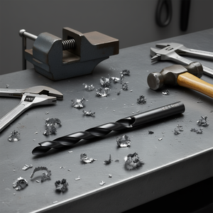 Foret hélicoïdal HSS 8,4 mm, longueur 117 mm, série courte noire pour perçage du métal - Product Image 3