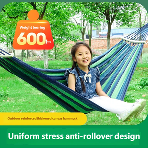Amaca da Esterno Spessa con Design Anti-Arrotolamento, Altalena Portatile per Bambini e Adulti per Viaggi e Campeggio. - Product Image 2