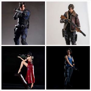 Statuetta in PVC di Leon Giraud e Ada Wong, Modellino Ornamentale da Collezione Anime - Product Image 2
