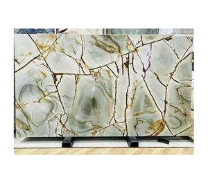 מוצרי שיש רומה כחול קוורציט אבן לוחות גדולים עבור עיצובים שונים - Product Image 1