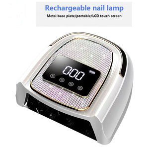 Lampe à ongles sans fil rechargeable, design diamant, séchage rapide, UV LED, sécheuse de gel, longue durée de vie de la batterie, lumière de manucure sans fil - Product Image 5