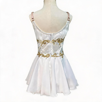 Robe de ballet professionnelle pour adultes YAGP Cupid, tutu à paillettes, jupe en mousseline, tutu de ballet de style occidental, tenue de danse pour performance