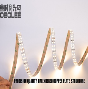 12V24V Dual Row Dimmable LED <b>Strip</b> Light Single Color 240LEDs/M Adjustable Brightness 3000K 4000K 6000K Flexible Tape Lamp - Product Image 5