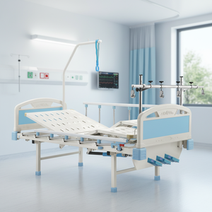 Ziekenhuis Meubelhandleiding 3 Cranks Patiënt Orthopedisch Tractiebed Zonder Zwenkwielen CY-A107C - Product Image 3