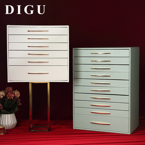 DIGU all'ingrosso 10 Tier <span class=keywords><strong>grande</strong></span> capacità di stoccaggio scatola organizzatore grandi cassetti di stoccaggio e scatola di visualizzazione di gioielli - Product Image 2