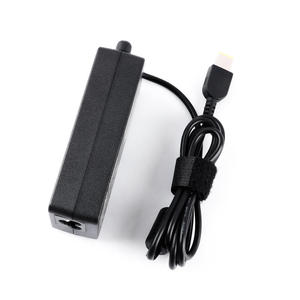 Laptop 65W 20V 3.25A DC Power Supply <b>Adapter</b> CE FCC ROHS Certified 100-240V Input FCP PC Fireproof Material Yellow Square - Product Image 1