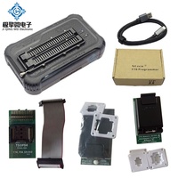 Programmeur universel JQW XGecu T76 + Kit d'adaptateurs 3 pièces 32 bits 200 MHz USB Type-C 76 broches Prise en charge de plus de 26000 circuits intégrés EMMC 140 Mo/s Prix réel