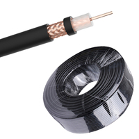 Cable Coaxial RF de 50 75 Ohm RG174 RG178 RG316 RG58 RG59 RG6 LMR100 LMR195 LMR200 LMR240 LMR400 para Comunicación