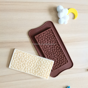 Molde de Silicona para Waffles en Forma de Corazón, Bandeja de Silicona Pequeña en Forma de Corazón para Chocolate, Dulces y Pasteles de Ookie - Product Image 4