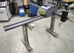 Tragbare CNC-Plasmaschneidmaschine 1300 x 1300 mm, USB-G-Code-Cutter, 1,3 x 1,3 Meter, Effektive Schachtelung, DXF-, DWG-Schnittzeichnungen - Product Image 5