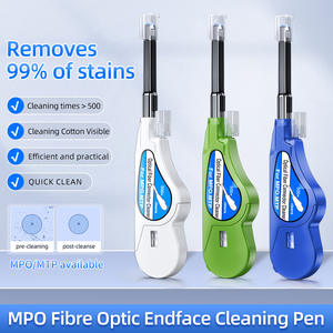 ปากกาทำความสะอาดหัวต่อไฟเบอร์ออปติกแบบกดครั้งเดียว เครื่องมือทำความสะอาดใยแก้วนำแสง สำหรับหัวต่อ MPO/MPT ปากกาทำความสะอาด FTTH - Product Image 3