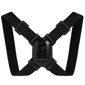 Paides Nieuwe Slimme Houdingscorrector Intelligente Sensor Vibratie Herinnering Terug Steun Riem Rug Brace Voor Mannen Vrouwen - Product Image 1