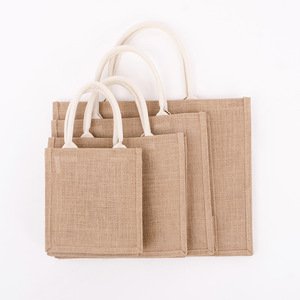 <strong>Wholesale</strong> <strong>Jute</strong> <strong>Tote</strong> <strong>Bag</strong> 15 Size Customized DIY Promotion Shopping <strong>Bag</strong> Ladies Eco-friendly Reusable Daily Hand <strong>Bag</strong> - Product Image 3