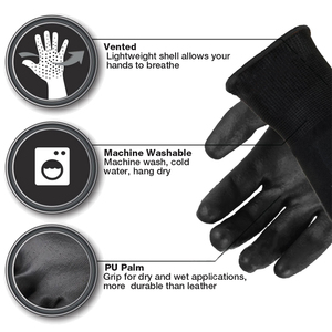 <span class=keywords><strong>Gants</strong></span> de <span class=keywords><strong>travail</strong></span> MAXITOUGH pour travaux légers, promotion industrielle, paume enduite de PU noir, <span class=keywords><strong>gants</strong></span> de sécurité <span class=keywords><strong>imperméables</strong></span> pour la construction - Product Image 4