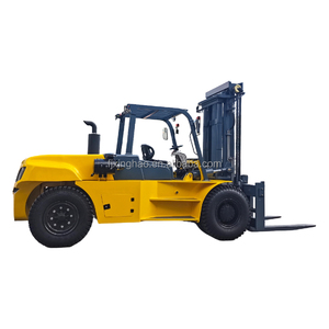 Carretilla elevadora grande de 15 toneladas y 16 toneladas, diésel con posicionador de horquilla, carretilla elevadora resistente, 30000lb, 32000lb, capacidad de carga a la venta - Product Image 4