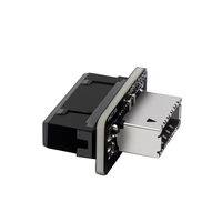 Adaptateur USB3.019P/20P vers type C-E90 degrés pour carte mère 73S, port de câble type C avant du châssis