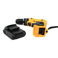 Petite perceuse sans fil multifonctionnelle, tournevis électrique domestique, batterie au lithium, moteur sans balais OEM