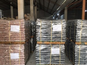 Black color natural <b>stone</b> pebble <b>stone</b> for Aquarium decorative pebble tiles - Product Image 6