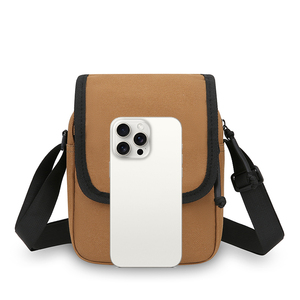 Bolso <span class=keywords><strong>Bandolera</strong></span> Mini para <span class=keywords><strong>Hombre</strong></span>, Personalizable con Logotipo, de Moda, Casual, Práctico, para Teléfono, con Nailon Impermeable, Venta al Por Mayor - Product Image 5
