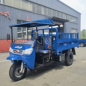 รถสามล้อไฟฟ้าบรรทุกสินค้า FENG <span class=keywords><strong>QING</strong></span> พร้อมหลังคา 3 ล้อ กำลังไฟ 24000 วัตต์ สำหรับงานหนัก ขนส่งสินค้า รับประกัน 1 ปี - Product Image 1