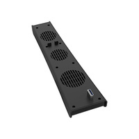 Ventilateur de contrôle automatique intelligent de température de LED externe pour le refroidisseur d'USB de console PS5 pour le ventilateur de refroidissement PS5