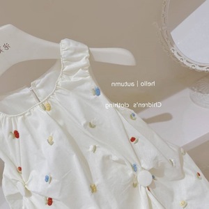 Child Star Circle Girls Sleeveless Dress Breathable Summer Vest Dress For Little Girls - Product Image 4