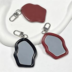 Liontin Hati <span class=keywords><strong>CCB</strong></span> Cermin Mini Awan Ramah Lingkungan, Tahan Lama, Modis, Keren, Manis, Eksklusif, Gaya Y2K, Populer Lintas Batas - Product Image 3